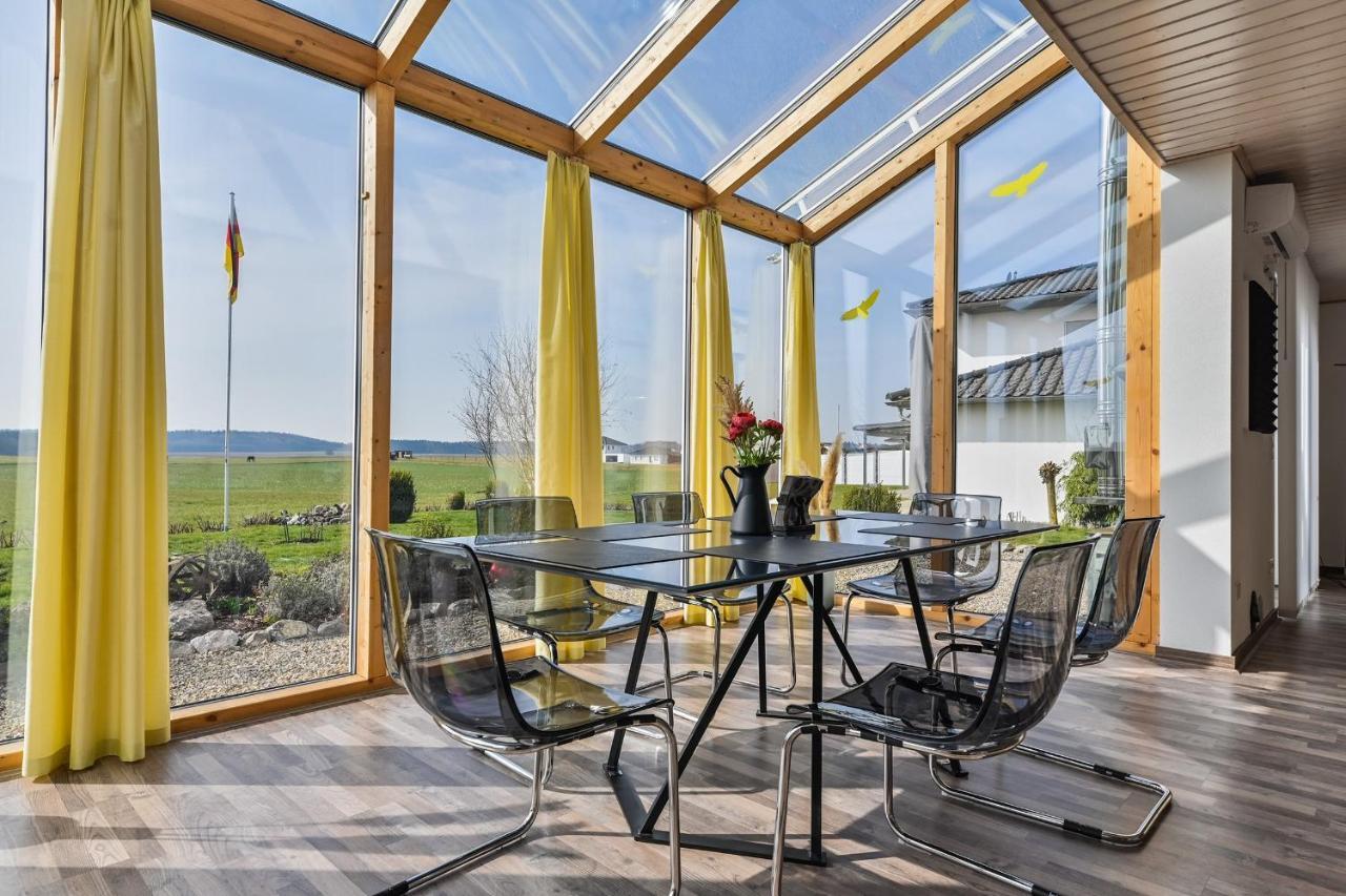 Ruhige Ferienwohnung Mit Panoramablick Ingoldingen Exteriér fotografie