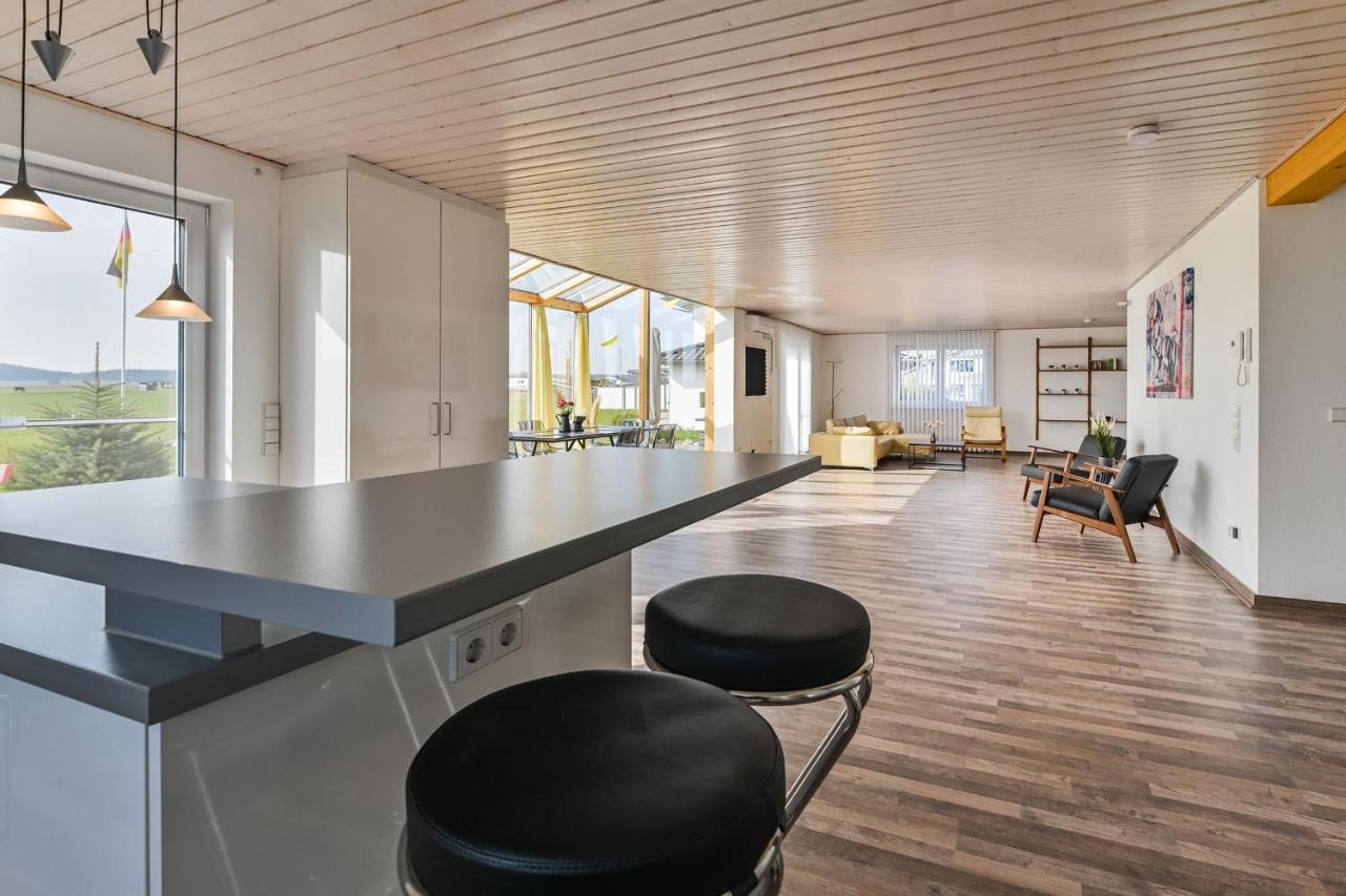 Ruhige Ferienwohnung Mit Panoramablick Ingoldingen Exteriér fotografie