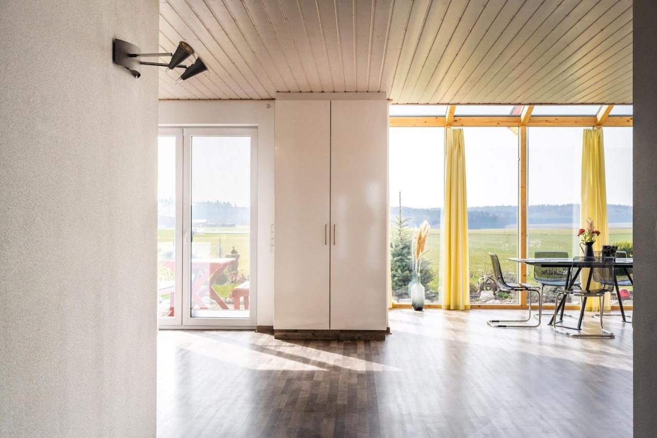 Ruhige Ferienwohnung Mit Panoramablick Ingoldingen Exteriér fotografie