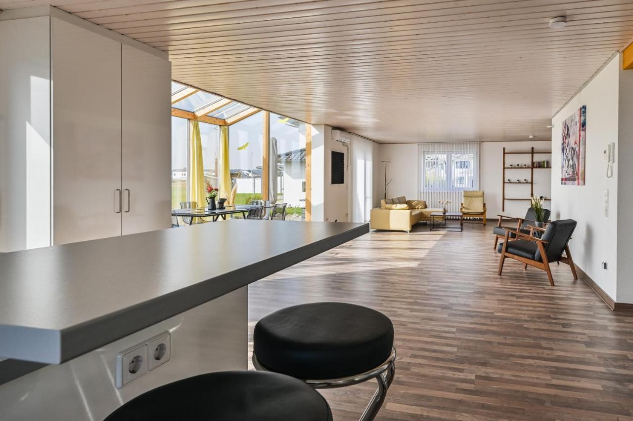 Ruhige Ferienwohnung Mit Panoramablick Ingoldingen Exteriér fotografie