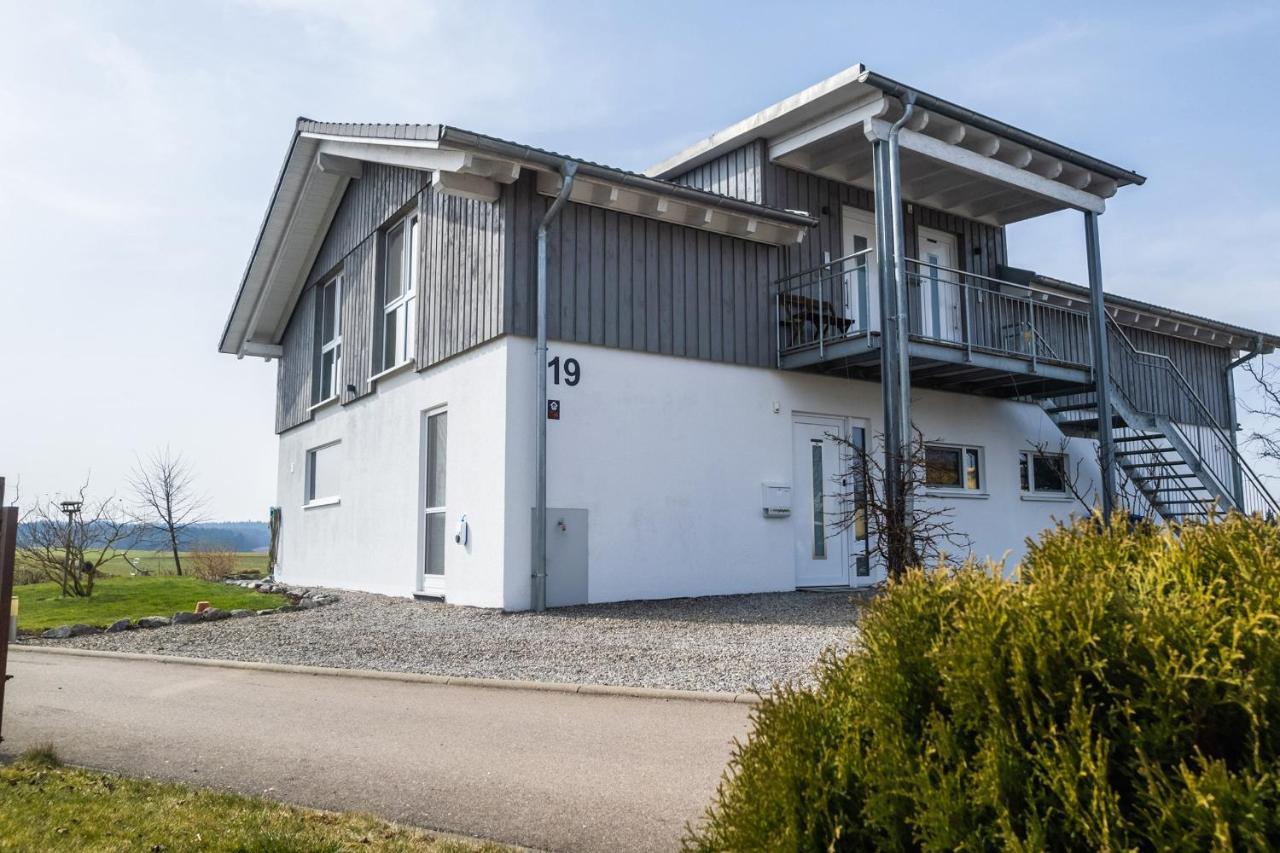 Ruhige Ferienwohnung Mit Panoramablick Ingoldingen Exteriér fotografie