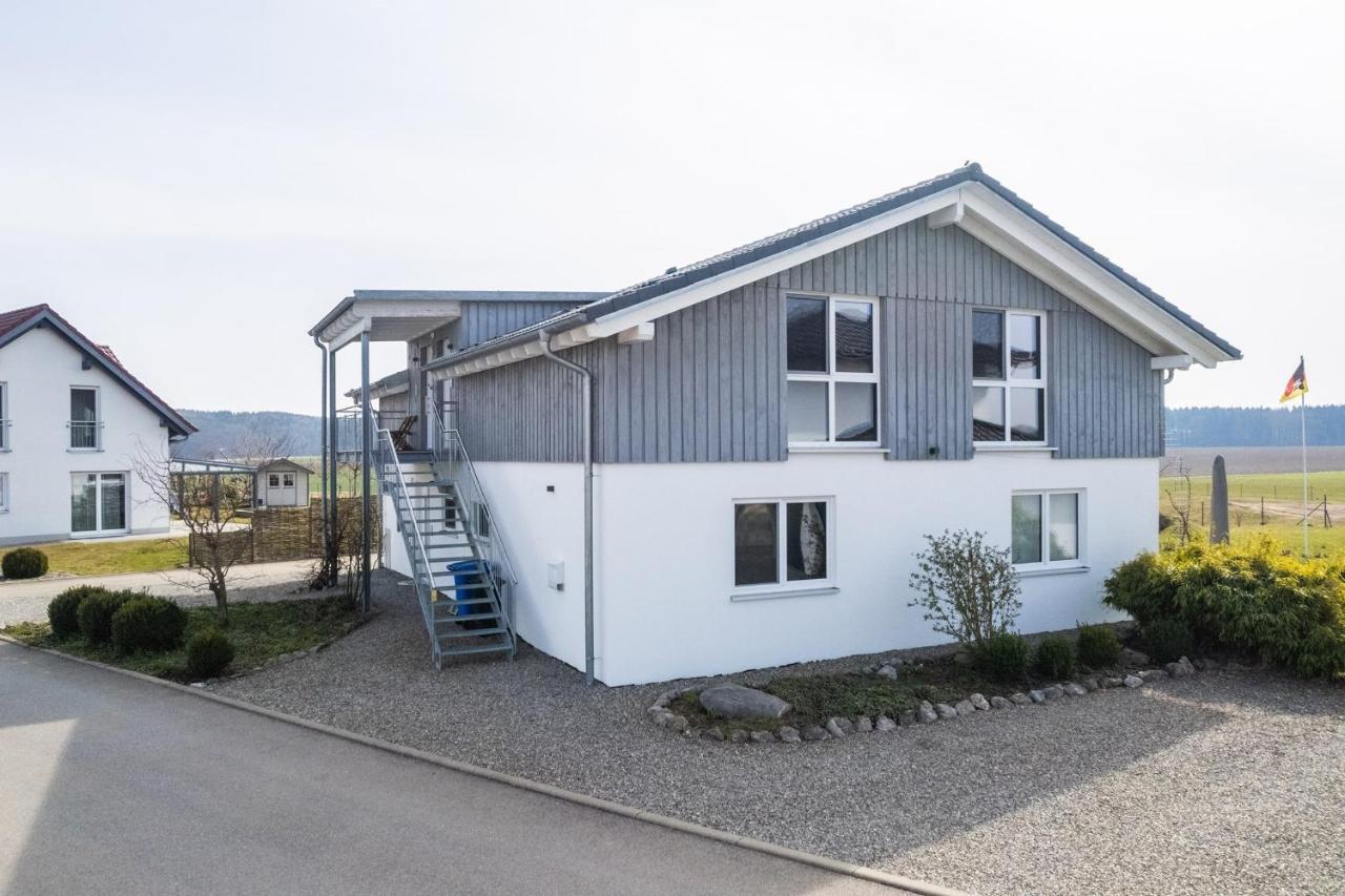 Ruhige Ferienwohnung Mit Panoramablick Ingoldingen Exteriér fotografie