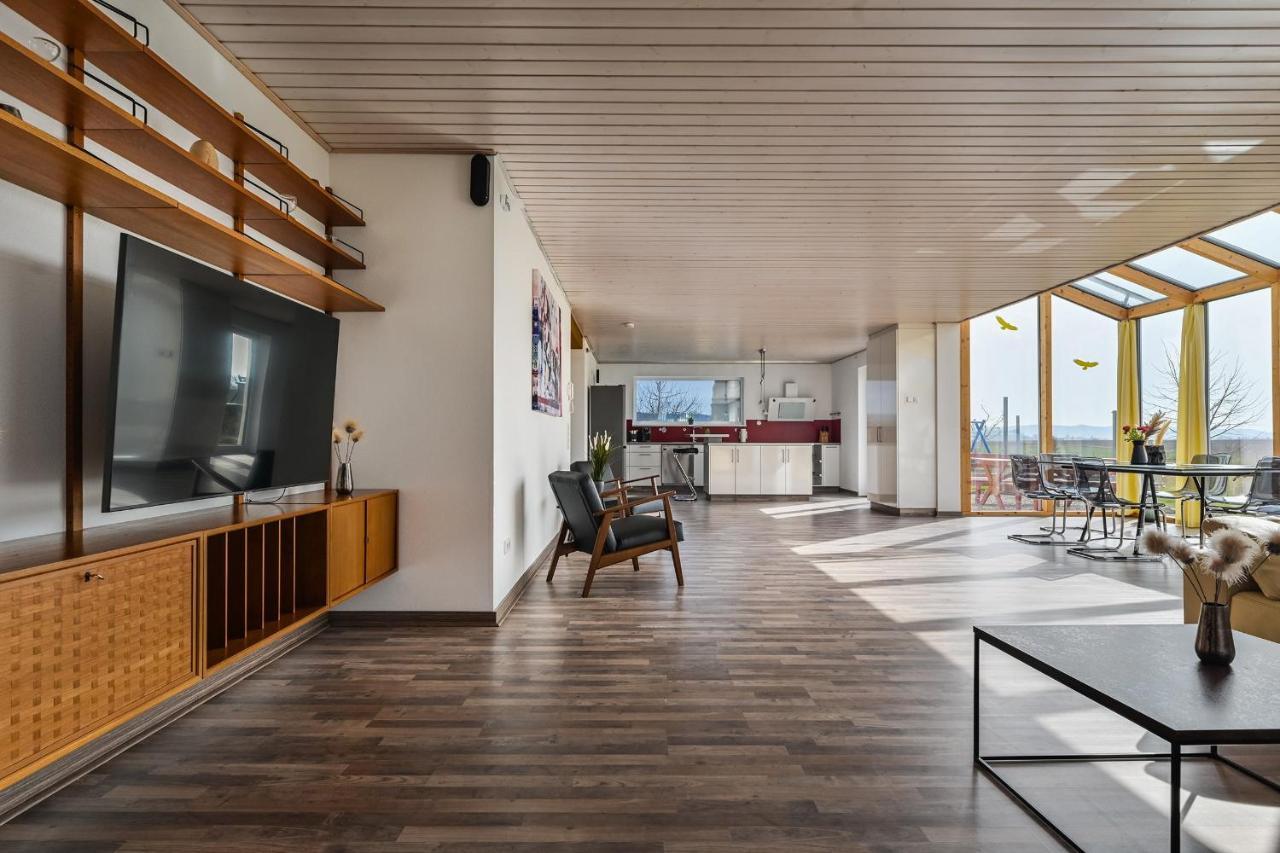 Ruhige Ferienwohnung Mit Panoramablick Ingoldingen Exteriér fotografie